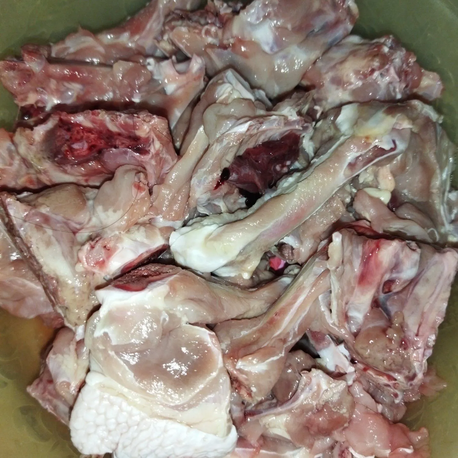 Step 1 Tongseng tulangan ayam