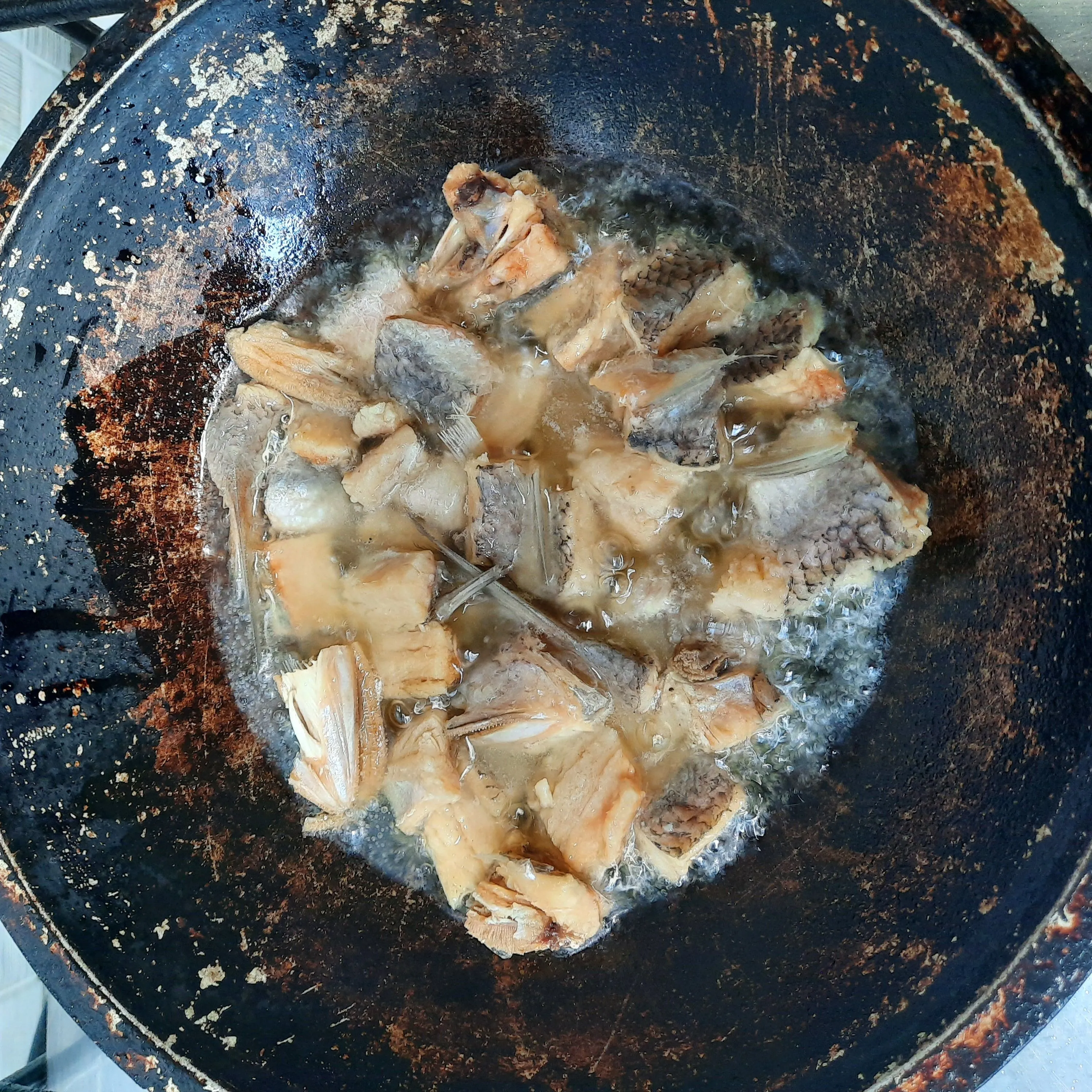 Step 2 Tumis Ikan Asin Petai
