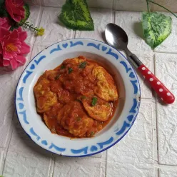 Telur Dadar Masak Pedas