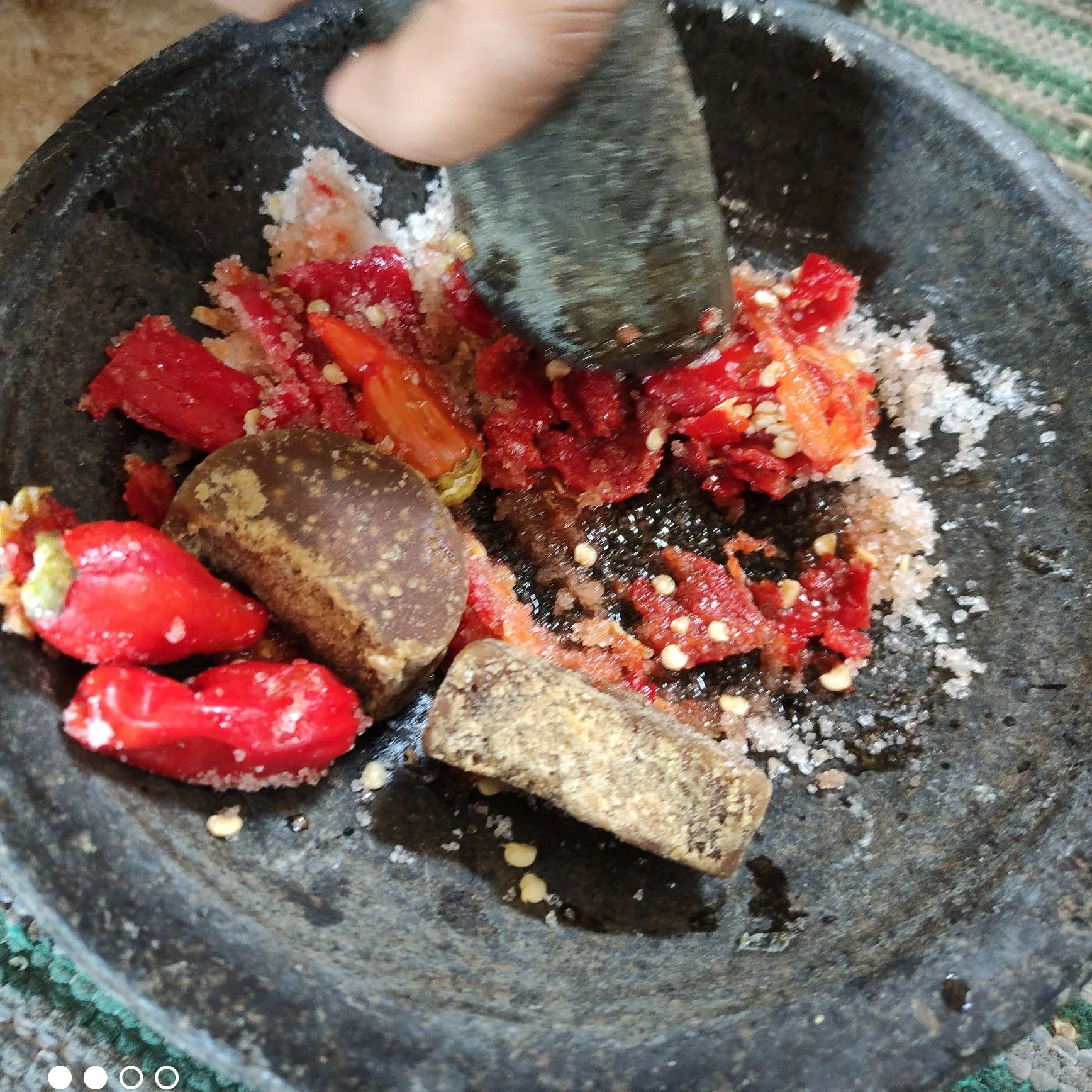 Step 1 Rujak Mangga