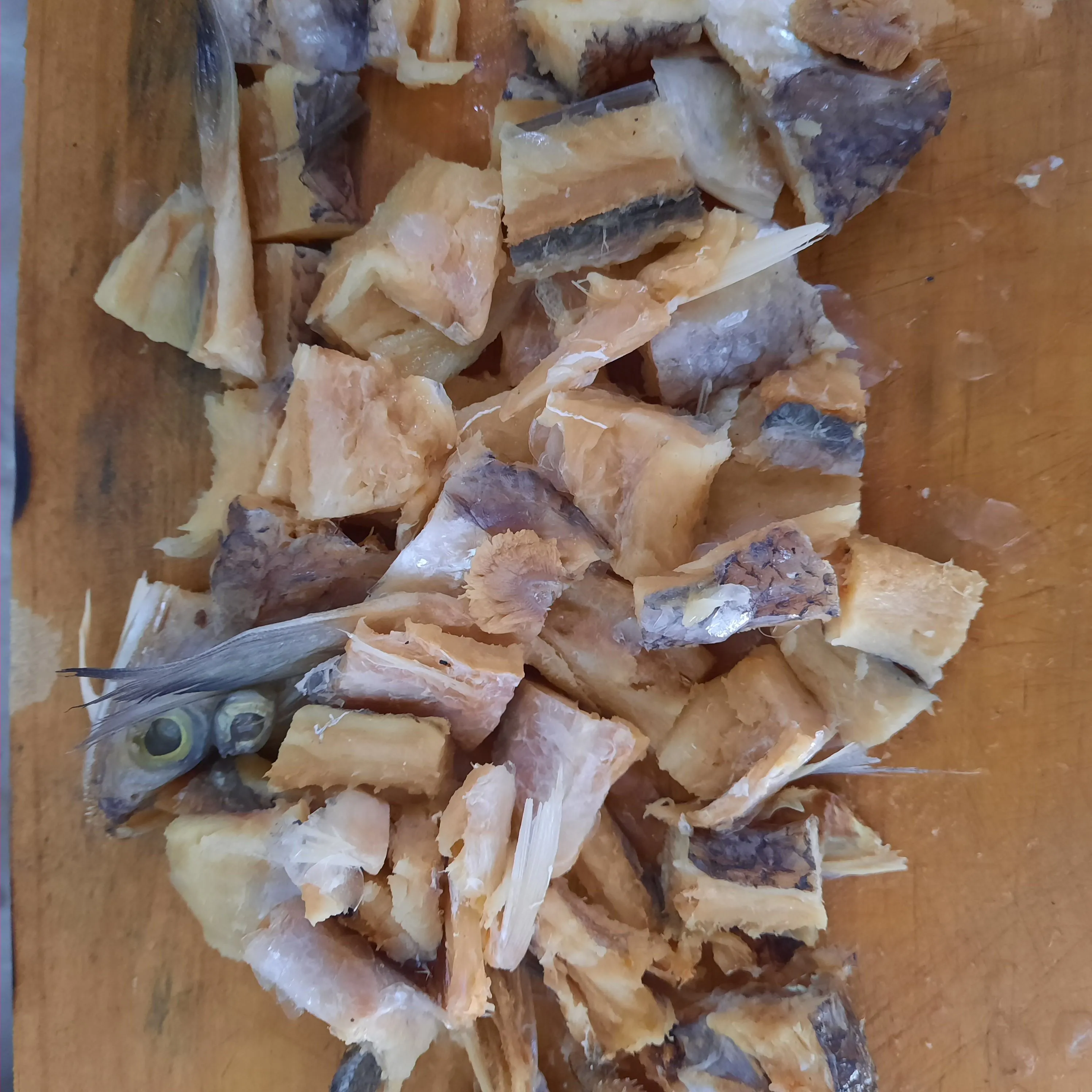 Step 1 Tumis Ikan Asin Petai