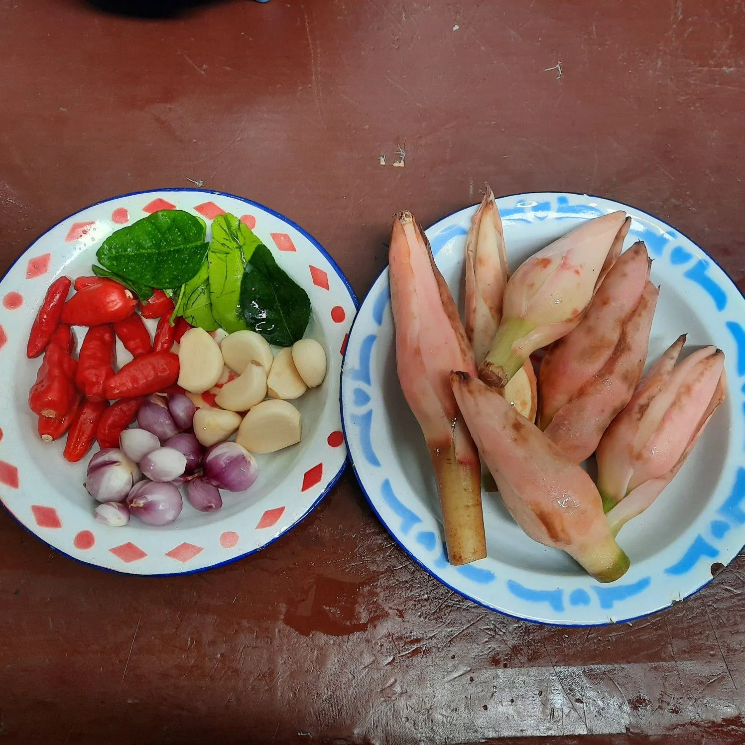 Step 1 Tumis Pedas Kecombrang
