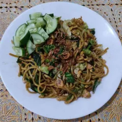 Black Pepper Fried Noodle