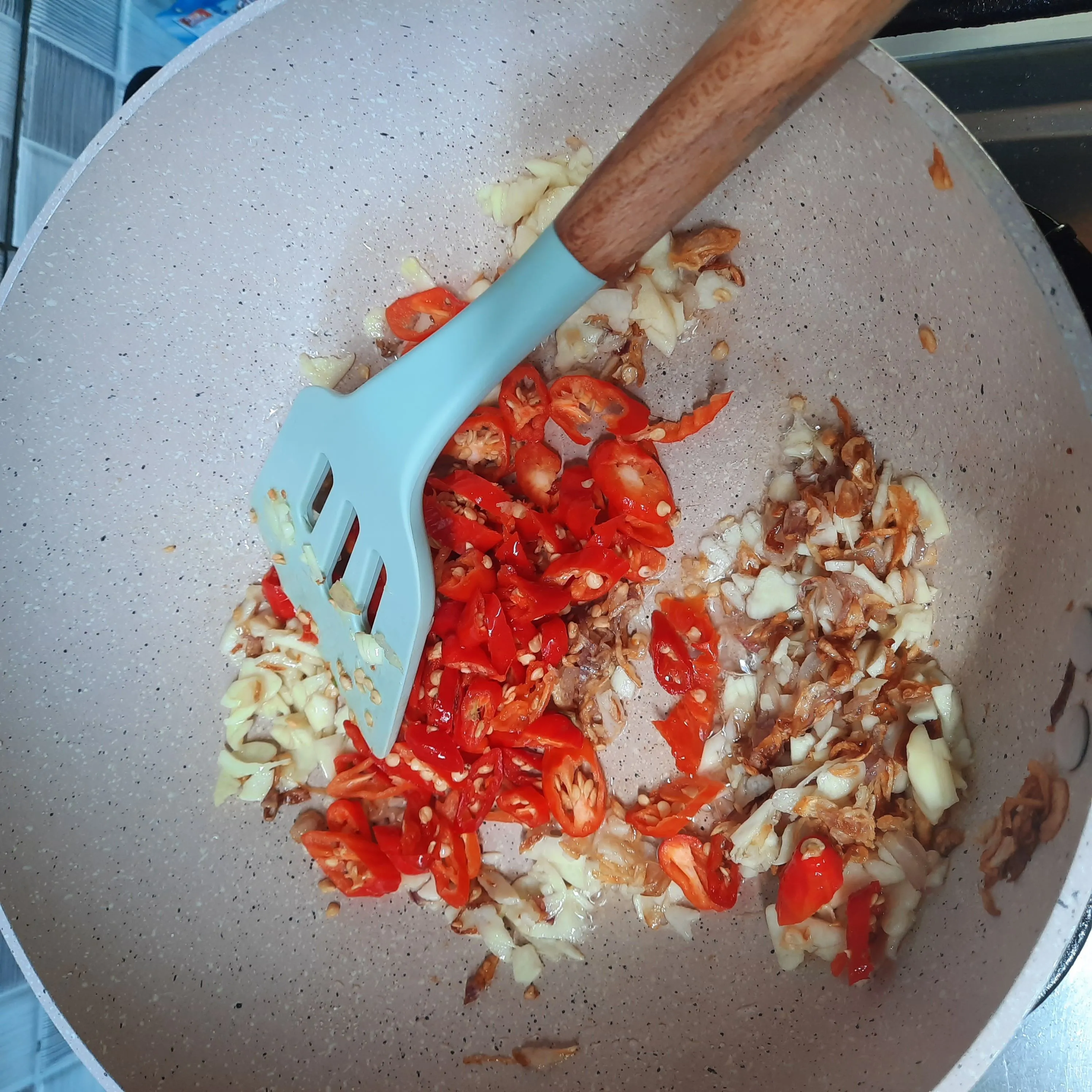 Step 3 Tumis Pedas Kecombrang