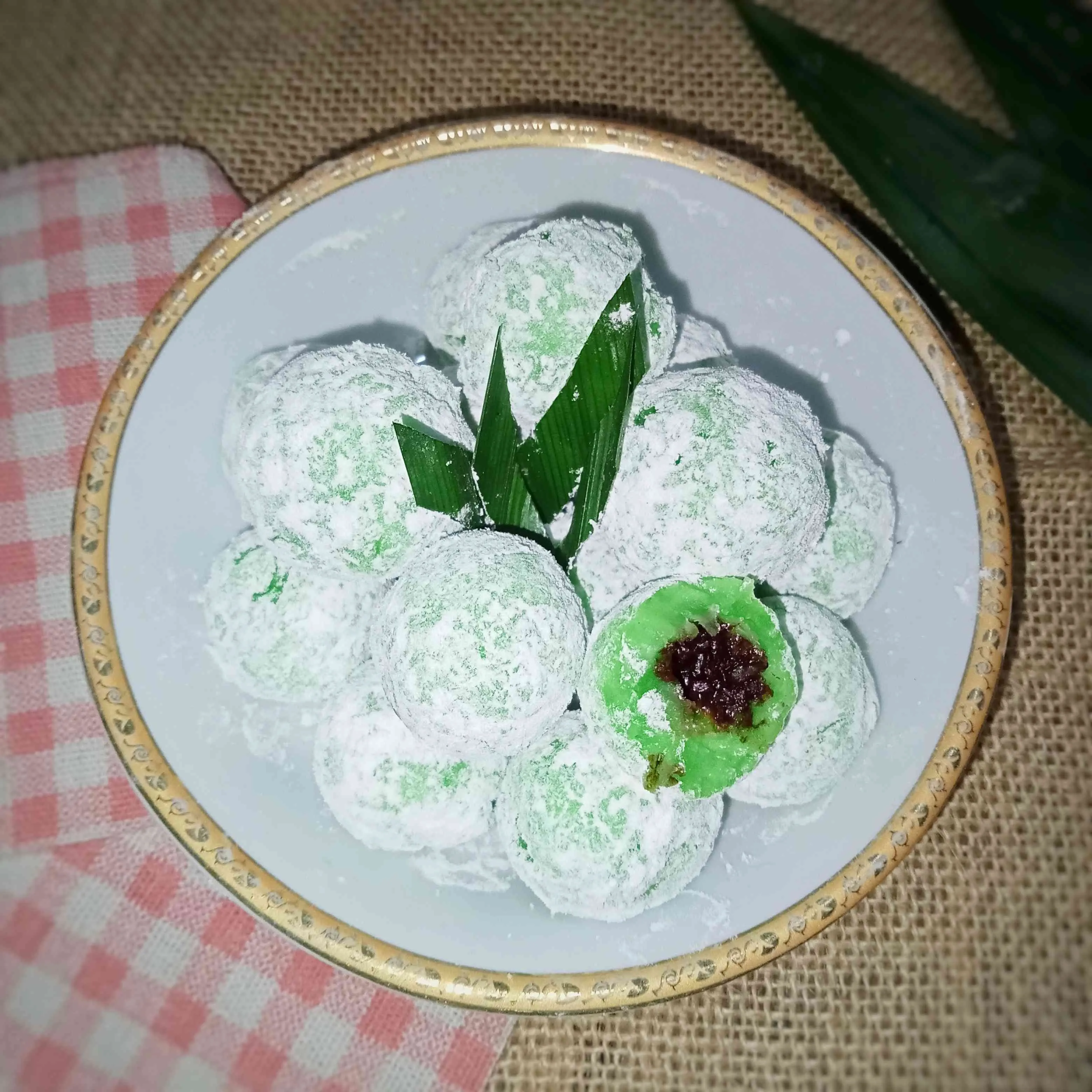 Mochi Pandan Tepung Beras