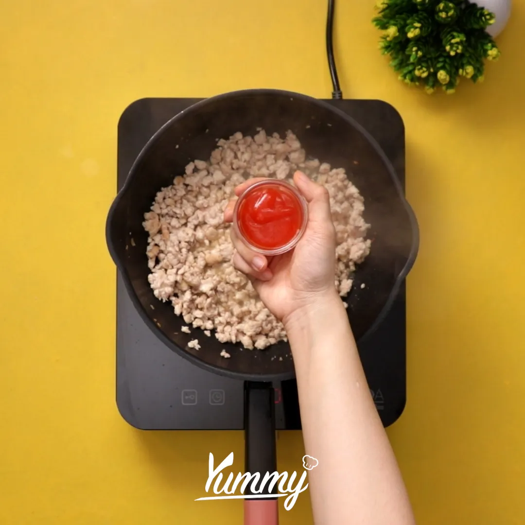 Step 2 Bakmie Ayam Lada Hitam