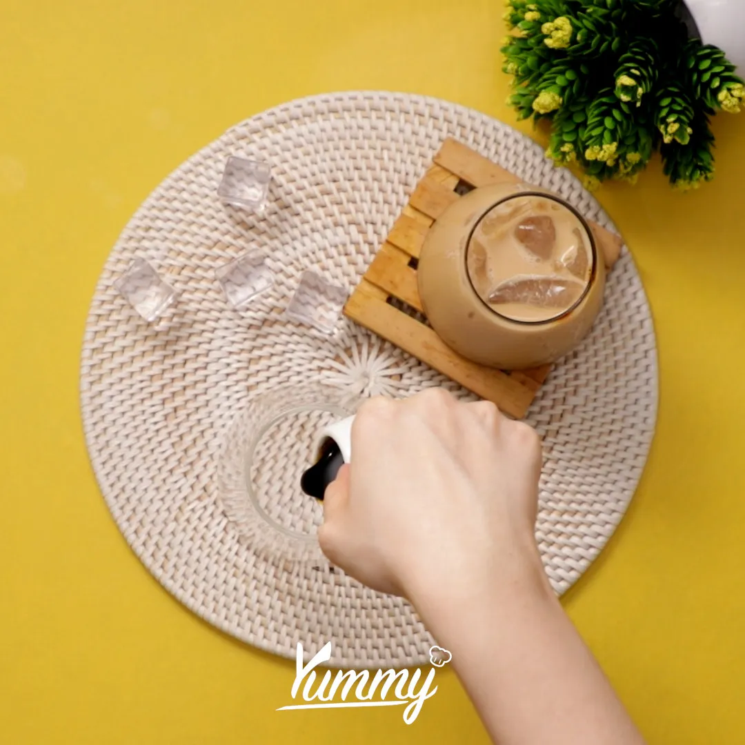 Step 3 Cincau Milk Tea Gula Aren