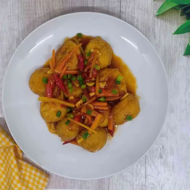 Tahu Asam Manis Pedas