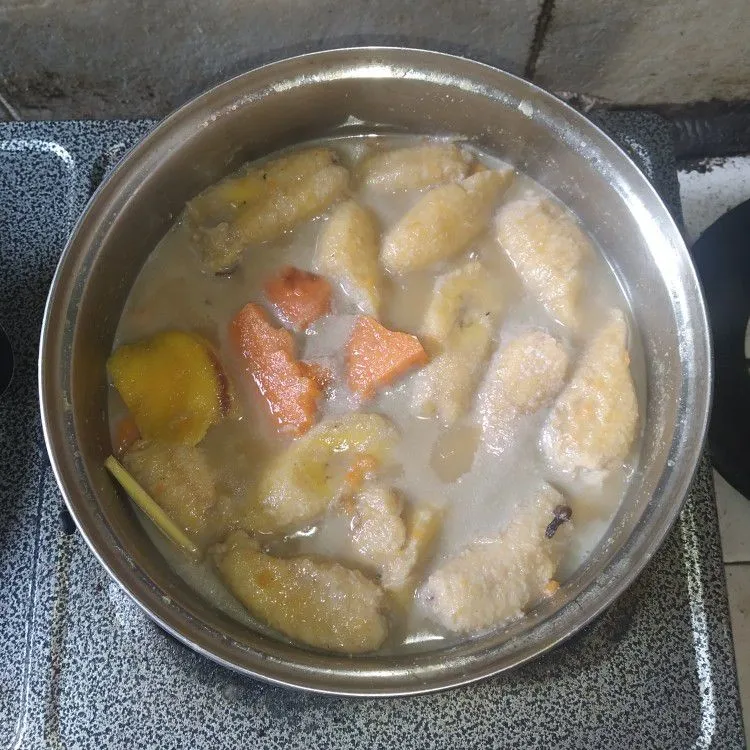 Step 5 Ketan Kolak