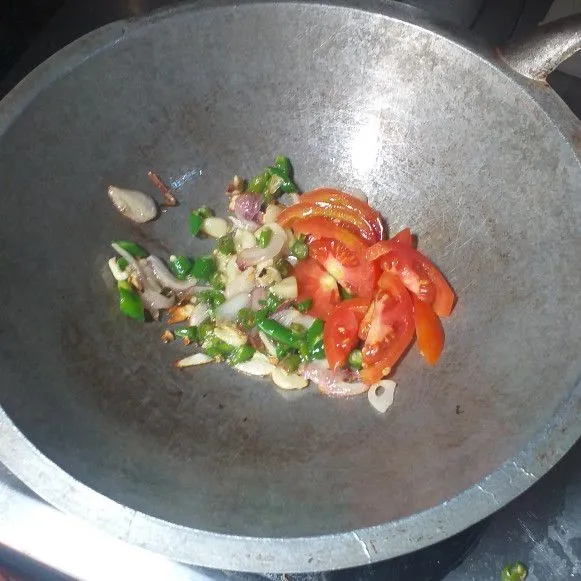 Step 3 Jamur Kuah Kacang Panjang