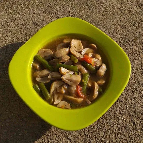 Jamur Kuah Kacang Panjang