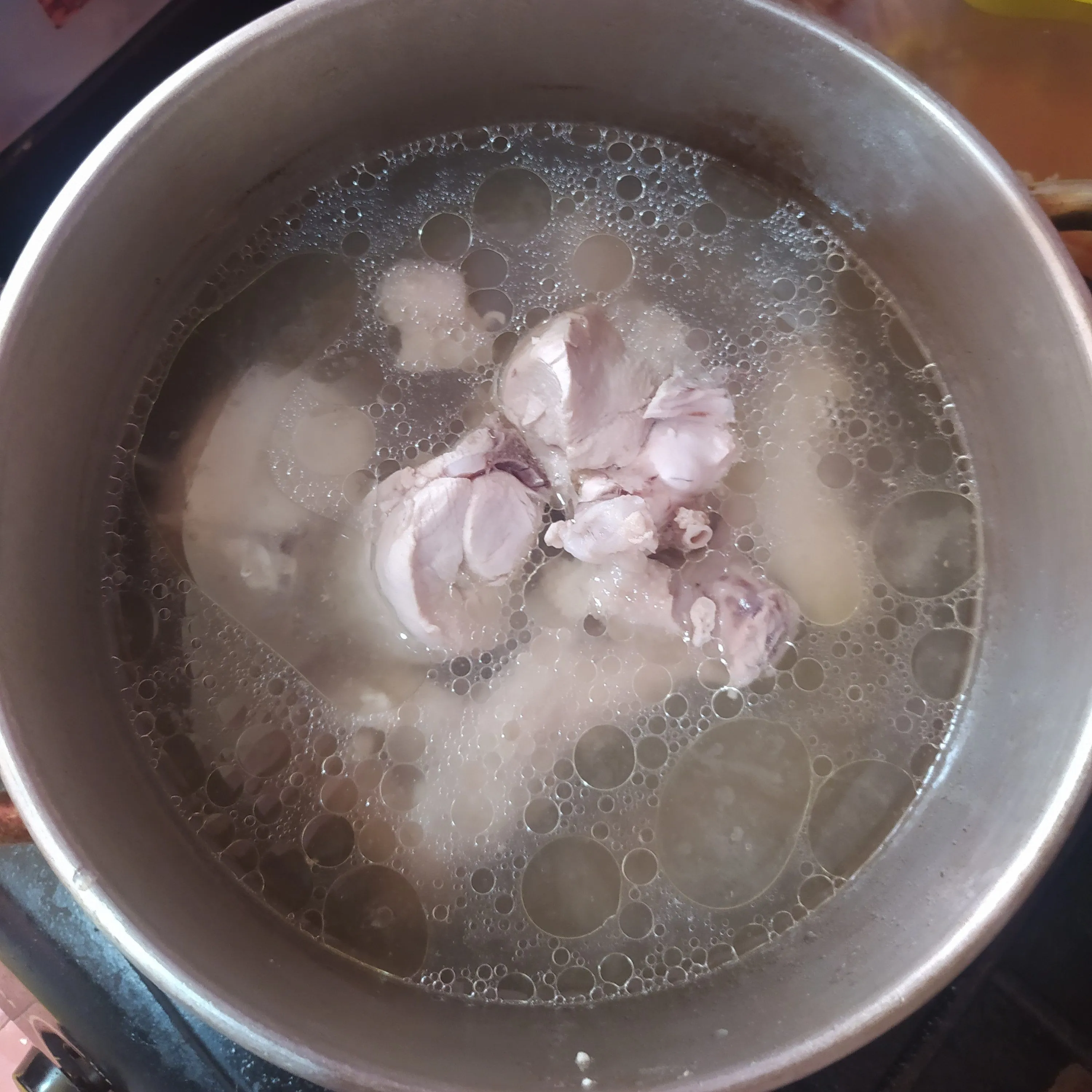 Step 1 Onigiri Ayam Suwir