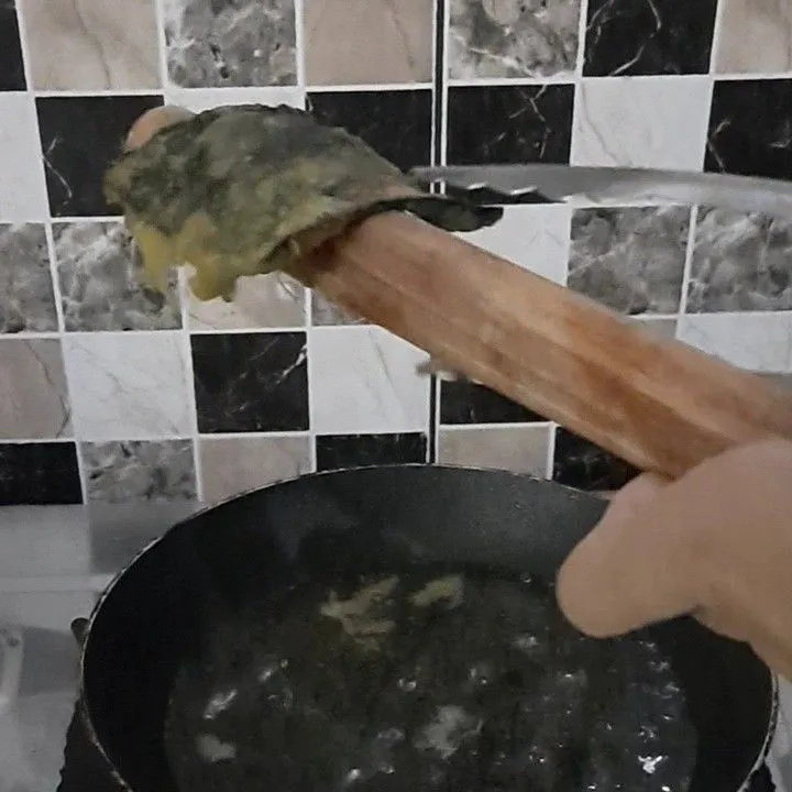 Step 3 Nori Taco Banana #NoriEkstraPoin