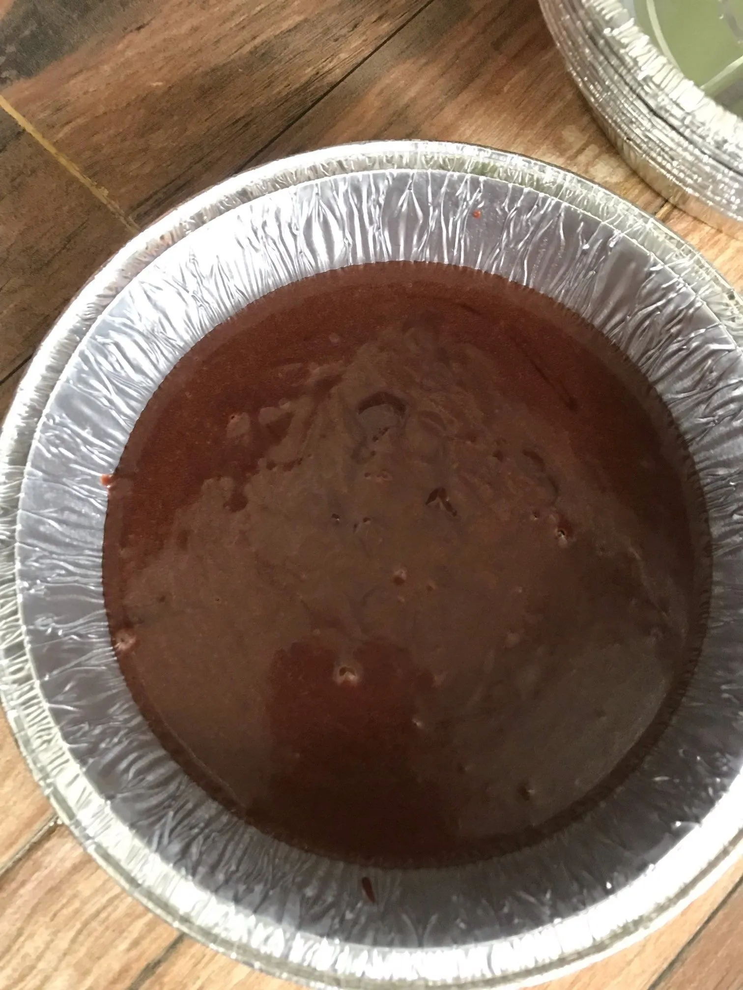 Step 3 Nori Cheese Brownies #NoriEkstraPoin