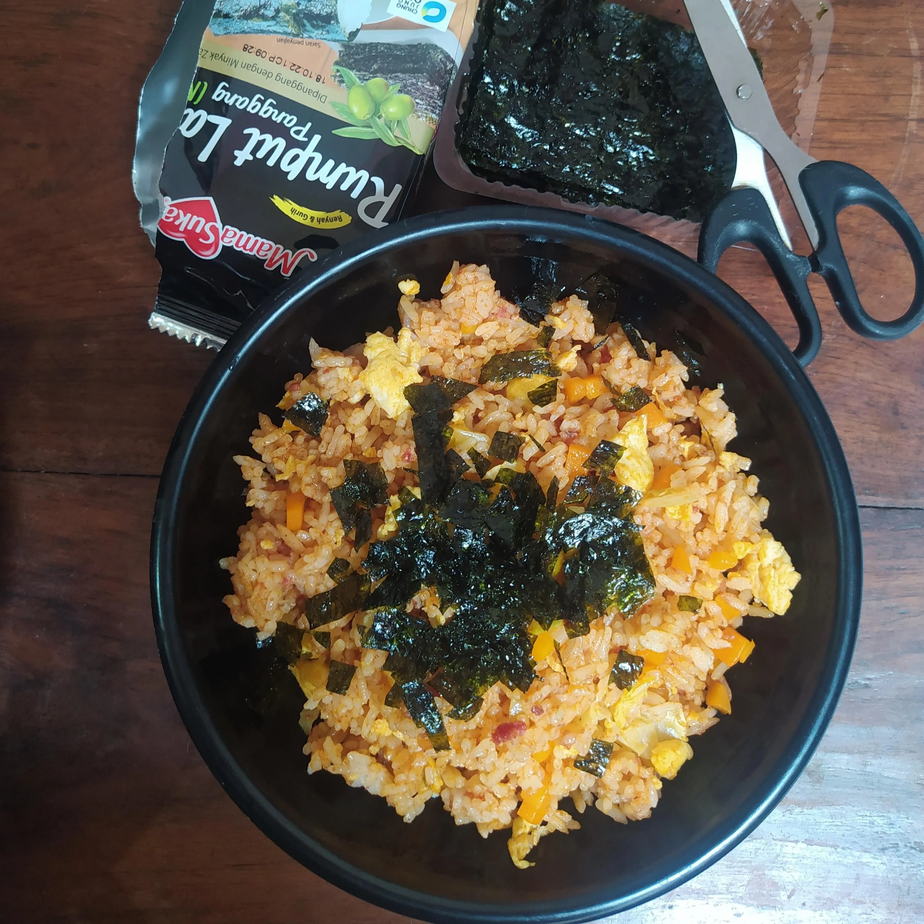 Step 4 Jumeokbab (Nasi Kepal Korea)