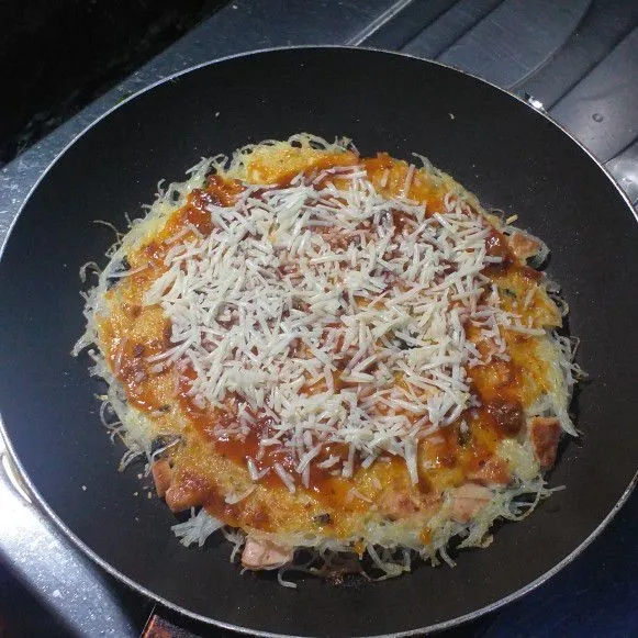 Step 5 Pizza Bihun Nori