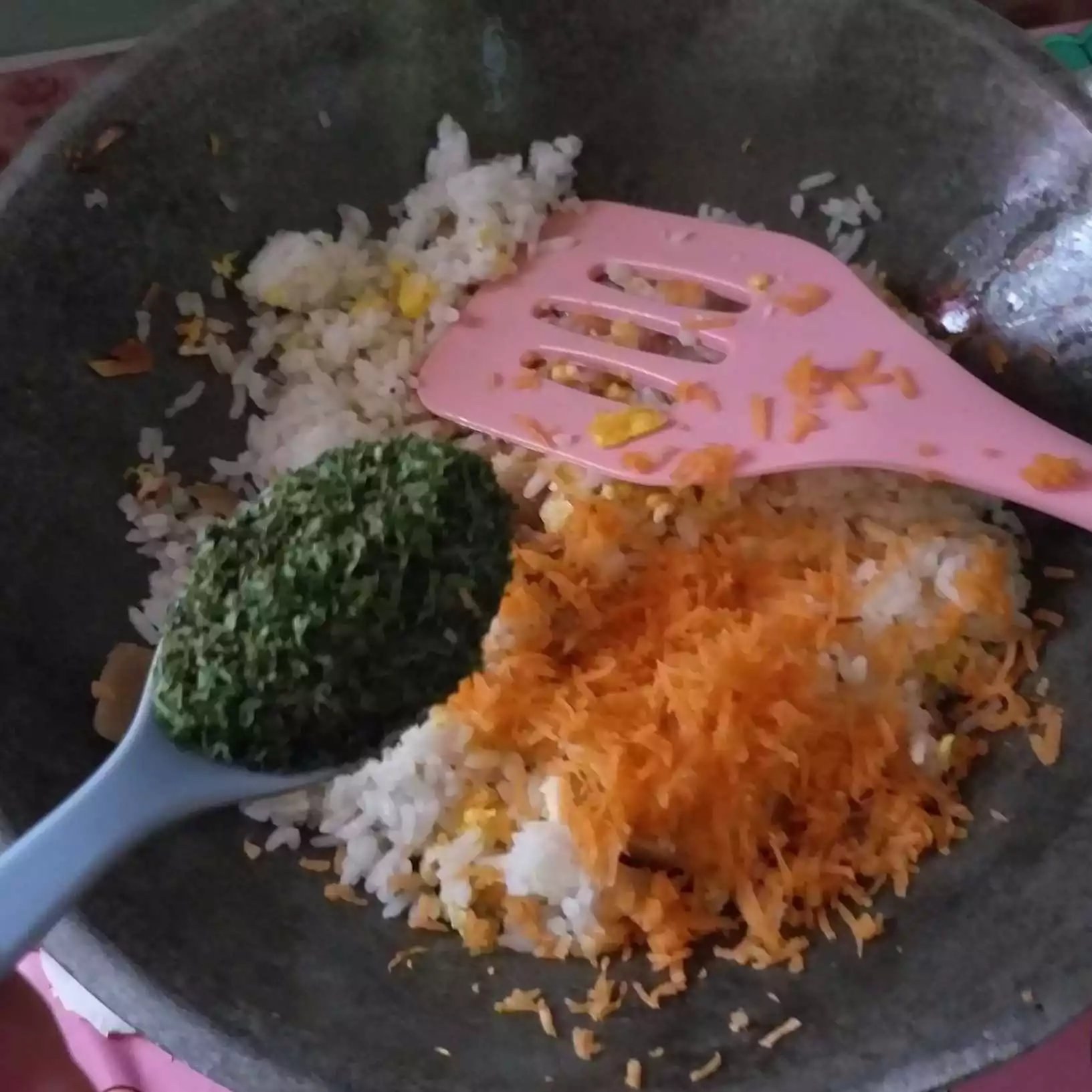 Step 4 Anori Fried Rice #NoriEkstraPoin 