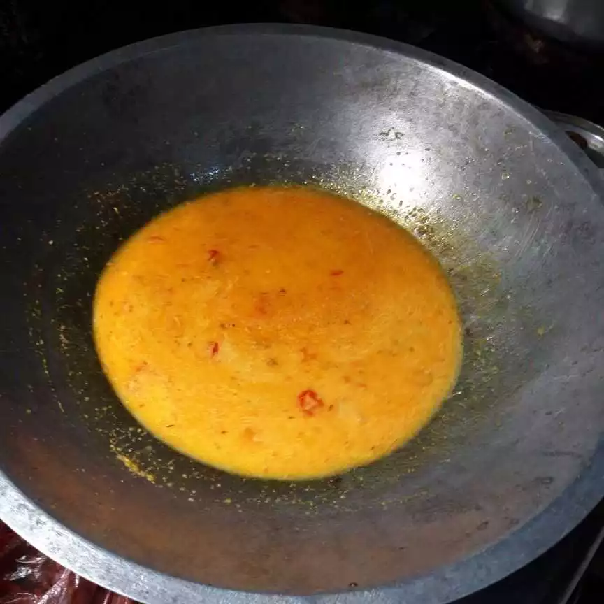 Step 4 Nila Kuah Merah