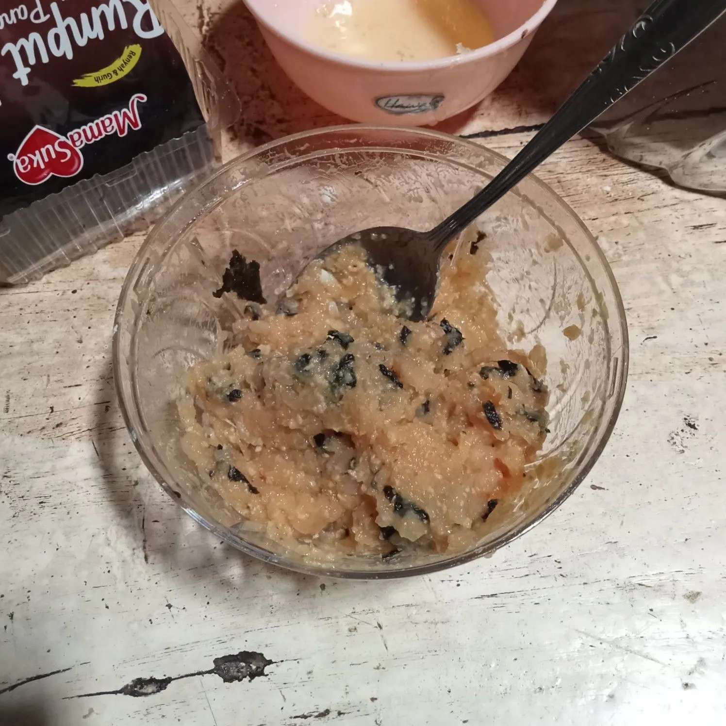 Step 4 Perkedel Ayam Nori Oatmeal