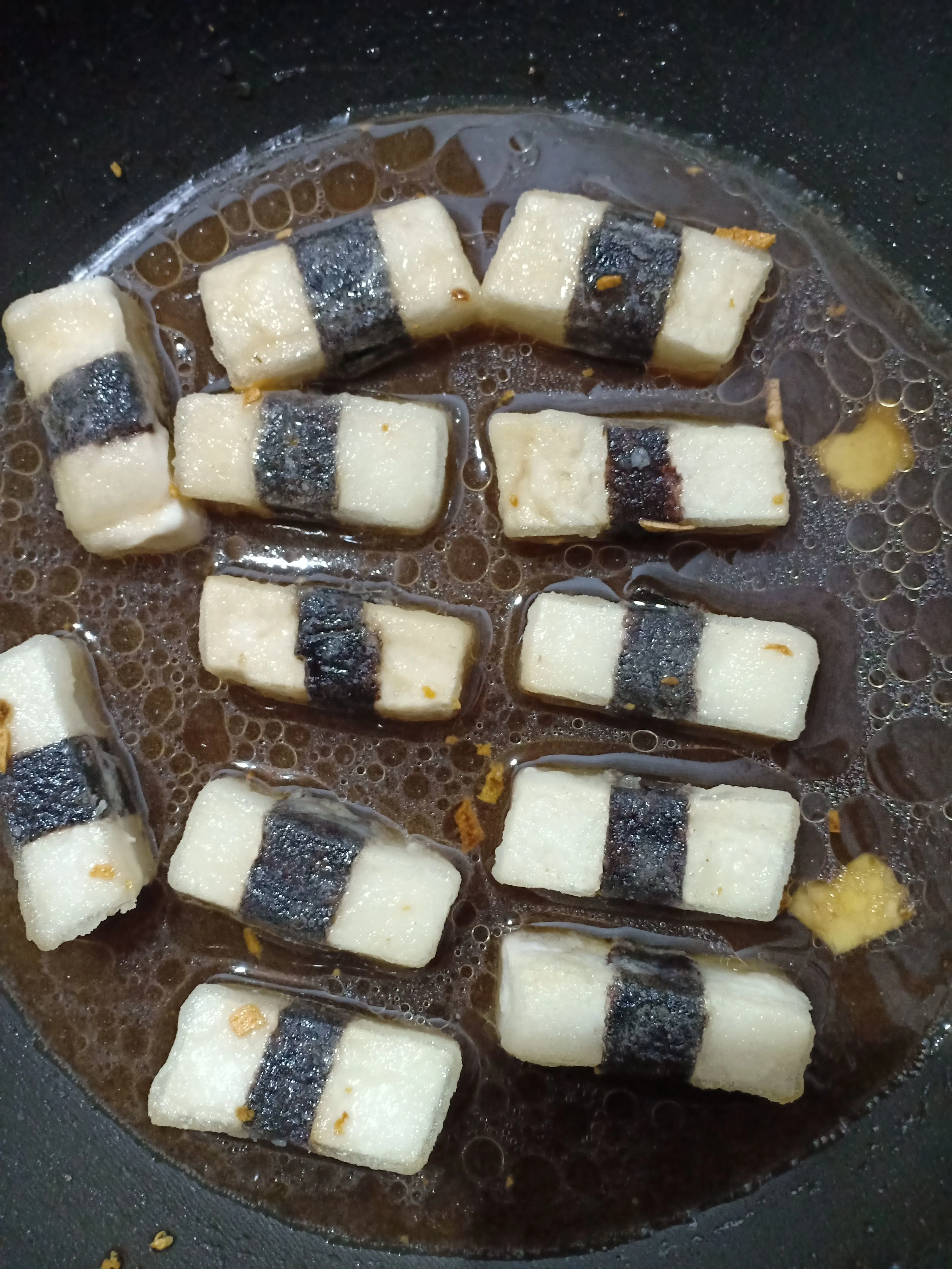 Step 5 Tahu Nori Teriyaki