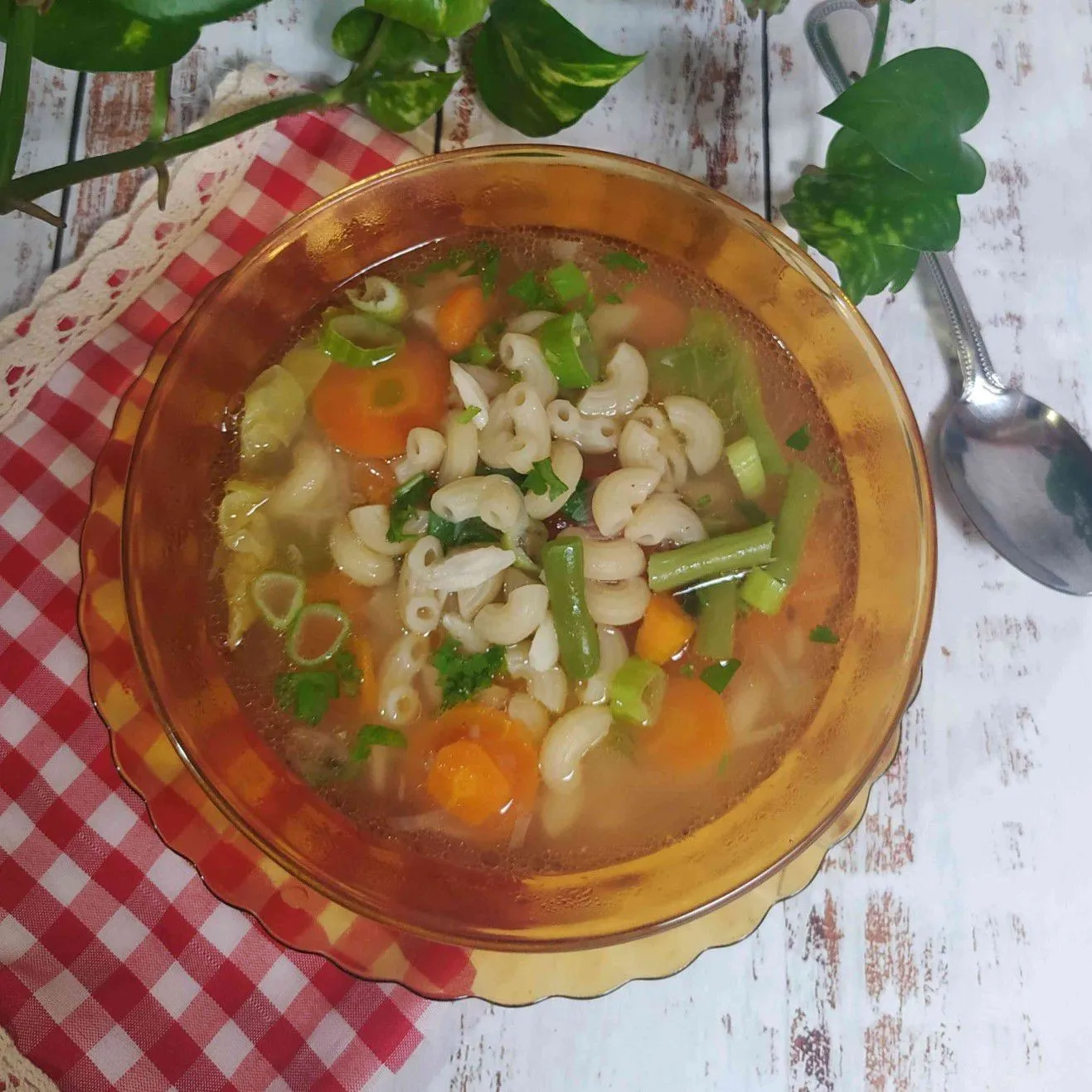 Sop Makaroni Sederhana