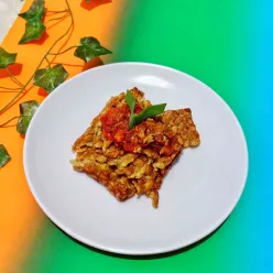 Penyet Tempe Sambal Bawang