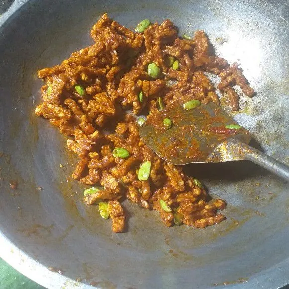 Step 5 Sambal Orek Tempe Pete