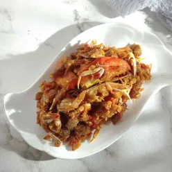 BABY CRABS SAUS PADANG