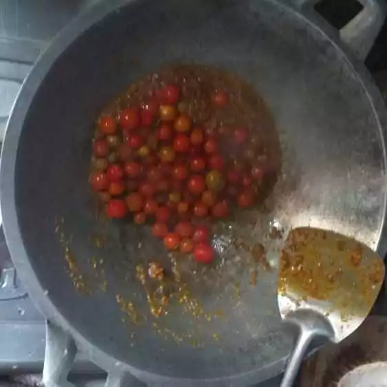 Step 3 Sambal Orek Tempe Pete