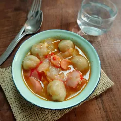 Cilok isi kuah seblak