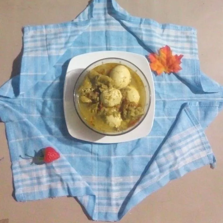Step 7 Kare Telur Tahu