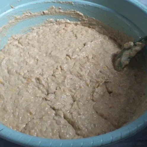 Step 4 Pisang Lapis Kukus