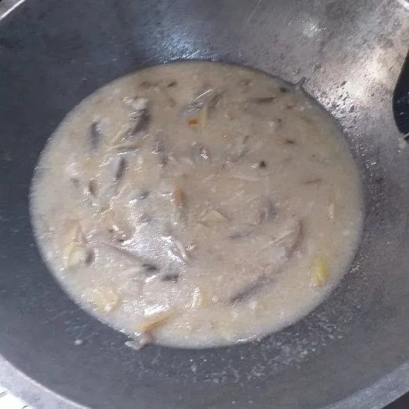 Step 4 Sayur Jantung Santan Pedas