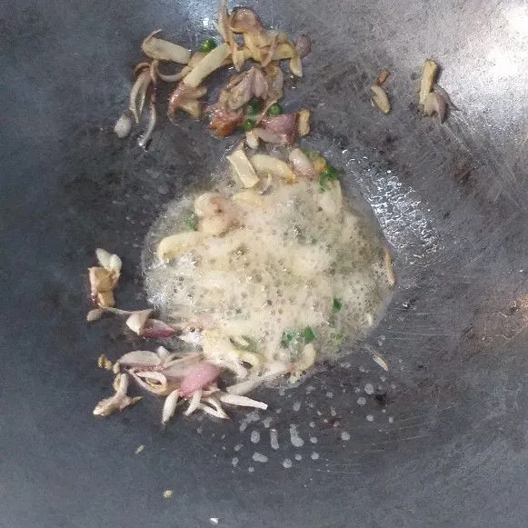 Step 2 Sayur Jantung Santan Pedas