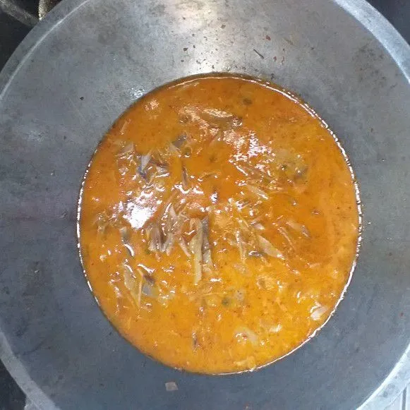 Step 5 Sayur Jantung Santan Pedas