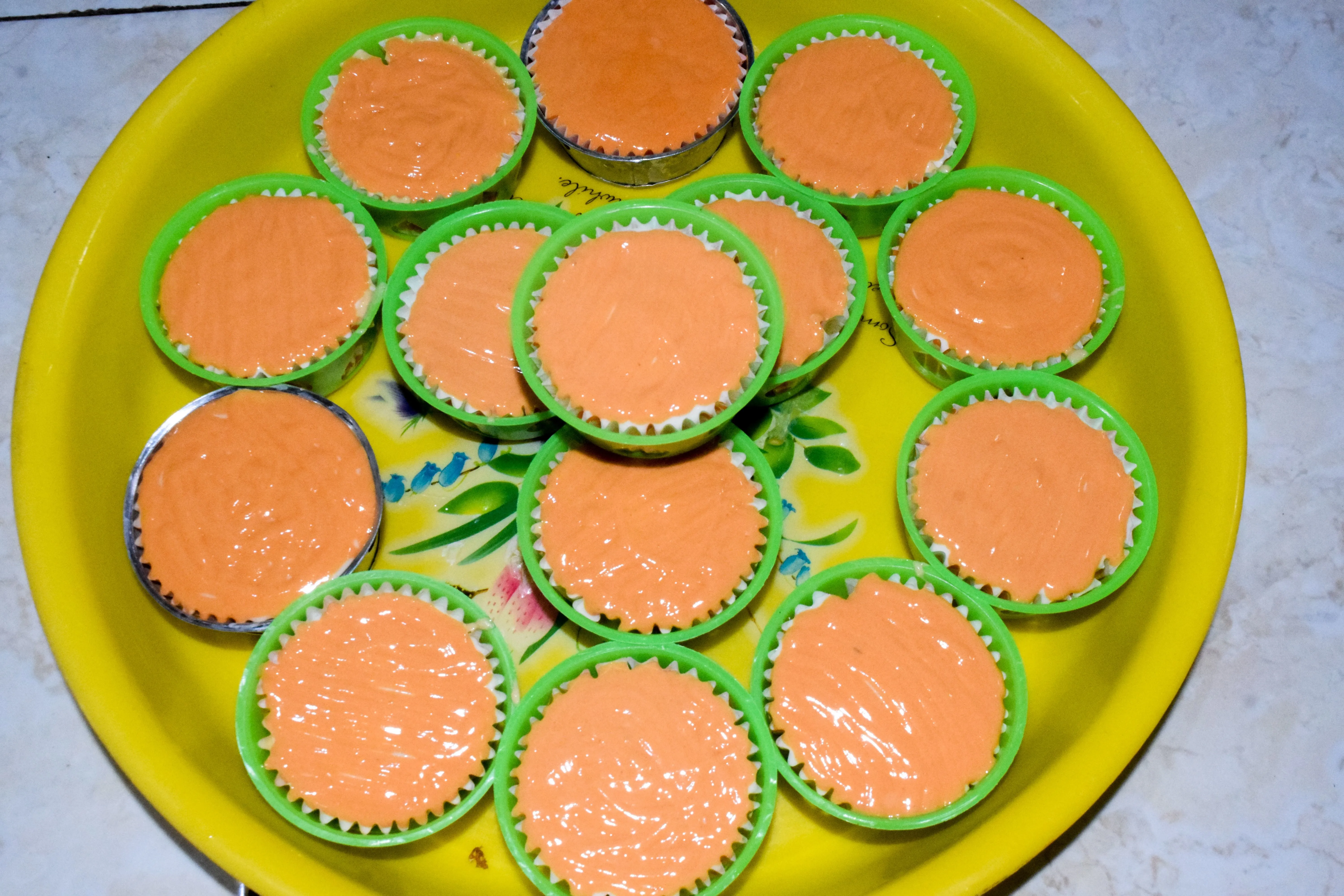 Step 7 Bolu Kukus Mekar Jeruk