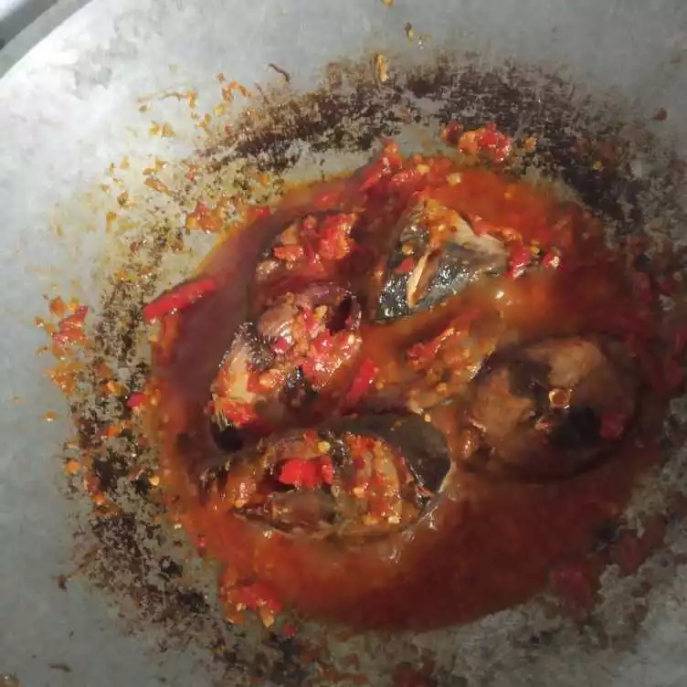 Step 5 Ikan Tongkol Pedas