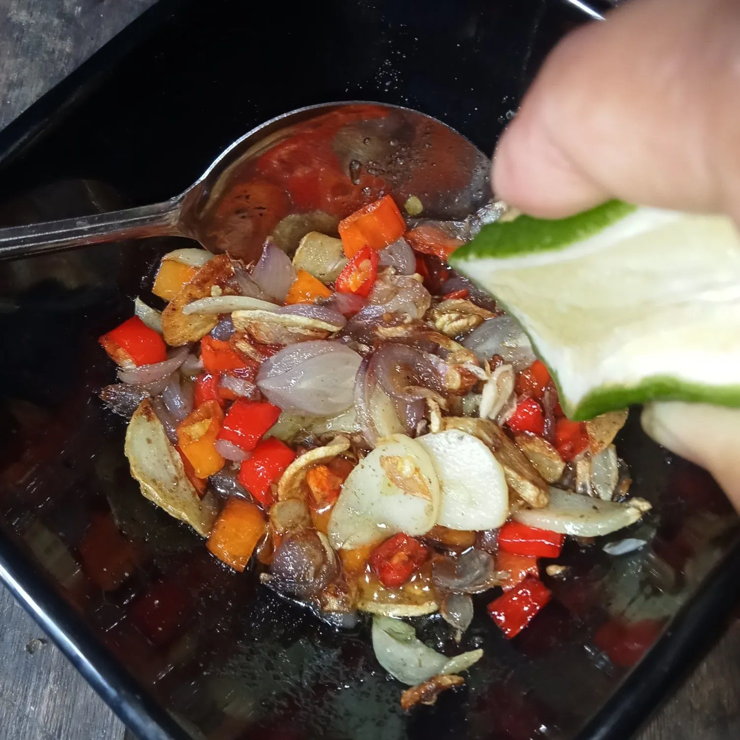Step 5 Sambal Embe Khas Bali