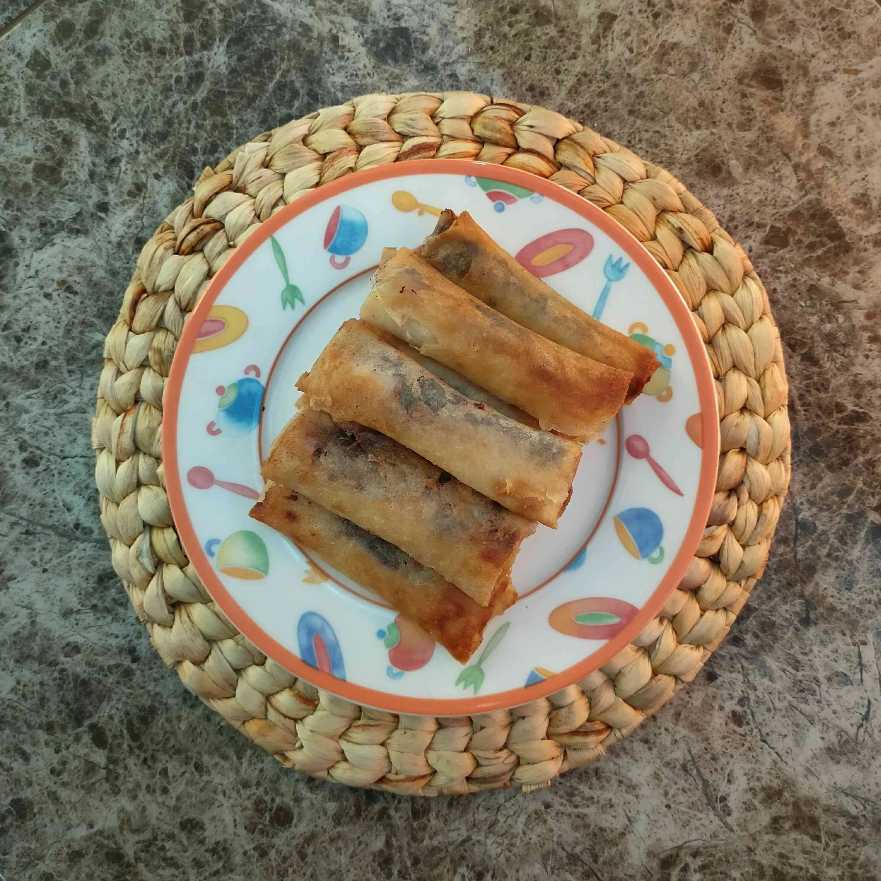 Lumpia Pisang Coklat