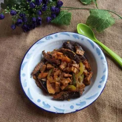 Oseng Tongkol Tempe Kecap