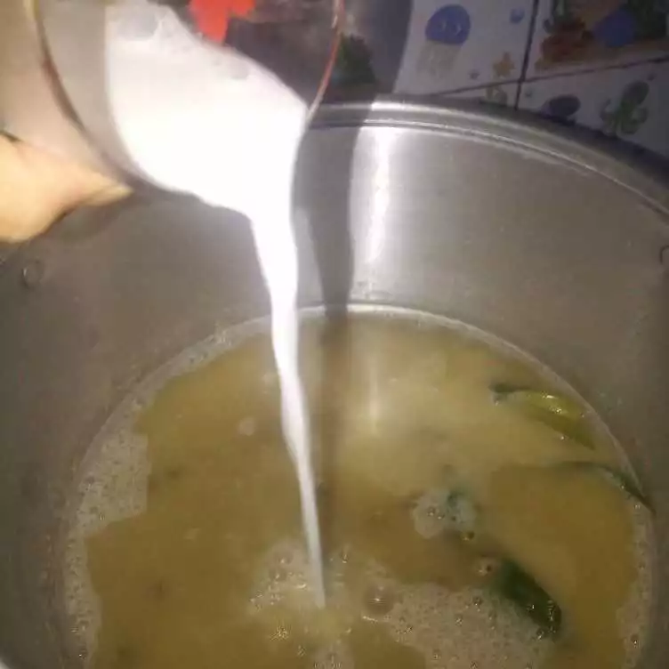 Step 5 Bubur kacang hijau