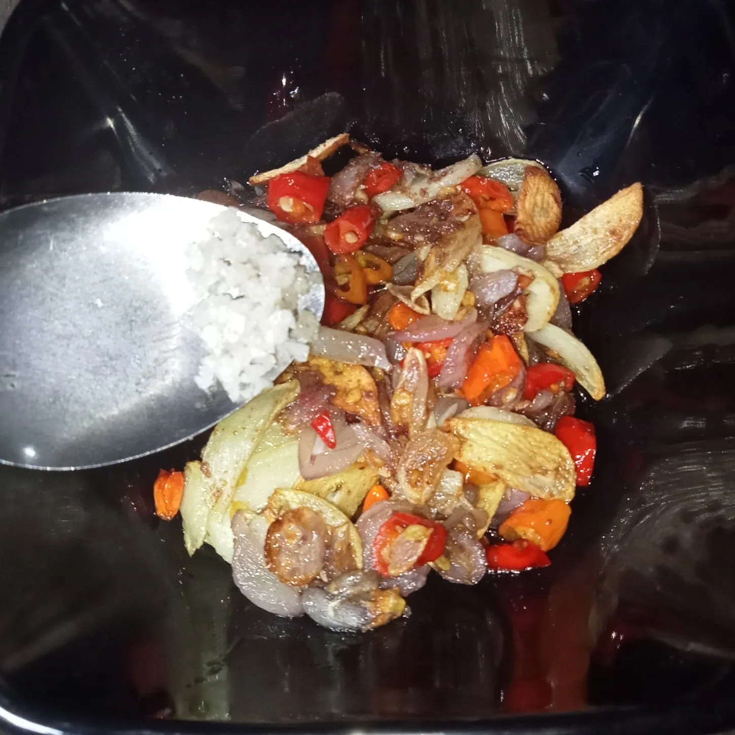Step 4 Ikan Patin Goreng Sambal Embe
