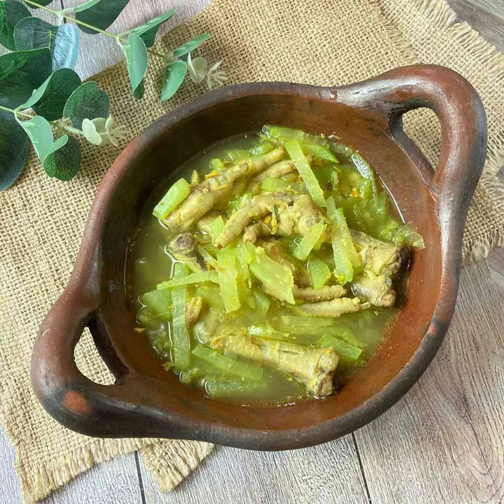 Sayur Labu Kaldu Ceker Ayam