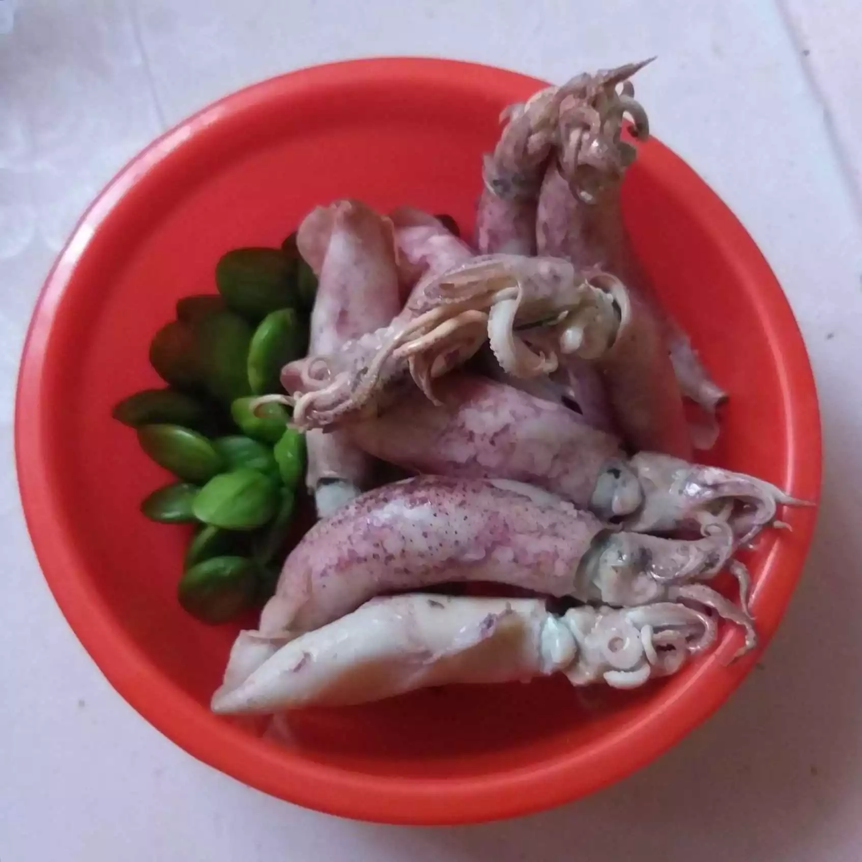 Step 1 Sambal Cumi Pete