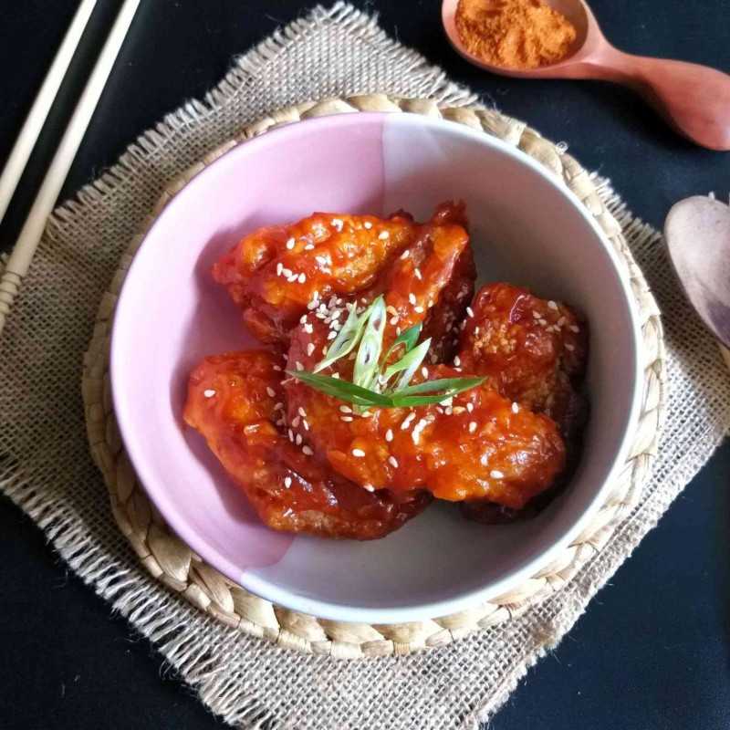 Korean Fire Wings Chicken