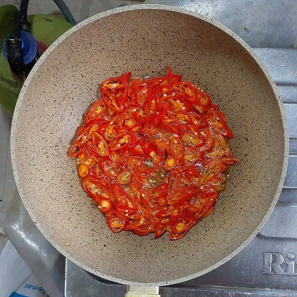 Step 4 Sambal Goreng Tempe