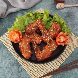 Korean Chicken Wings Honey Sauce