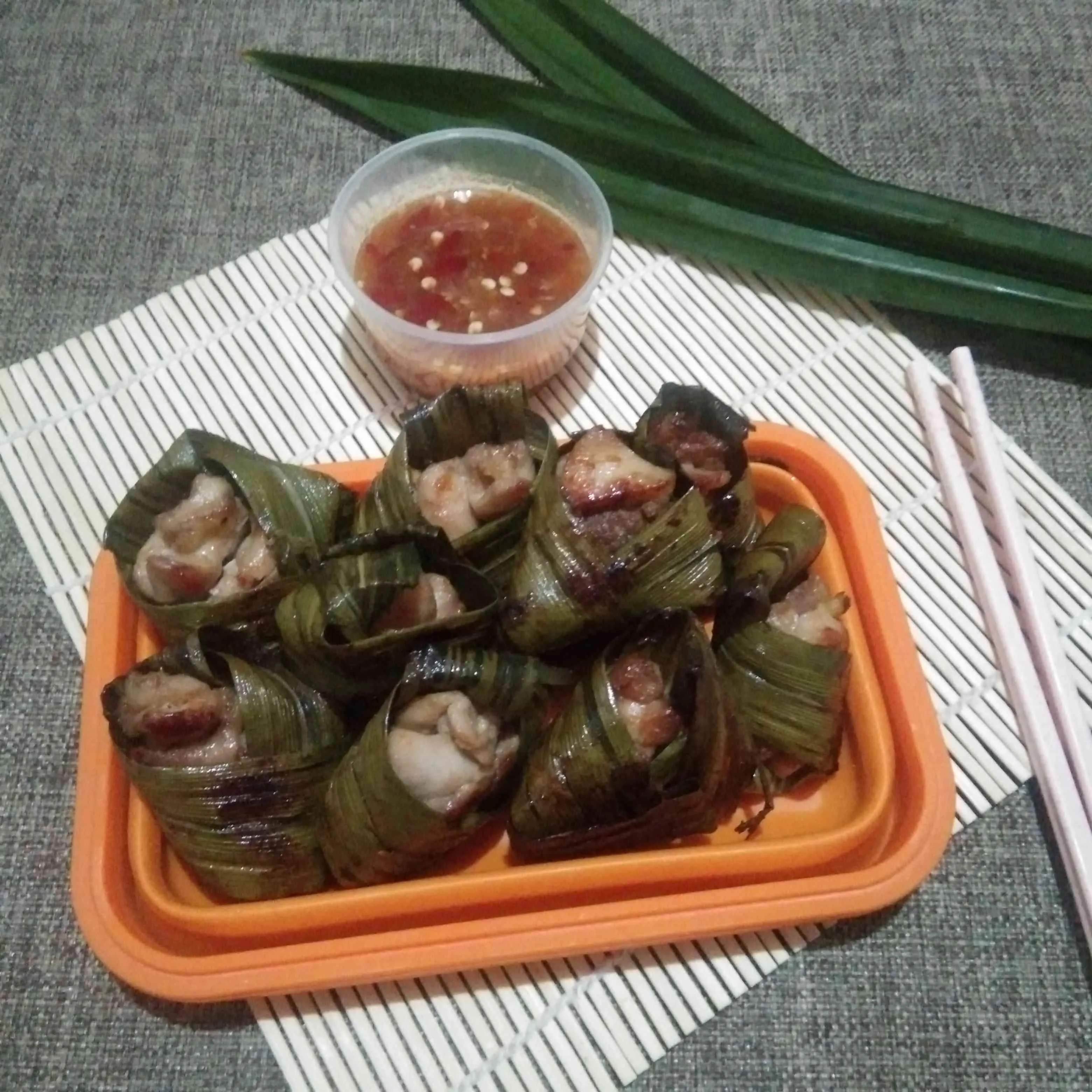 Ayam Gulung Pandan