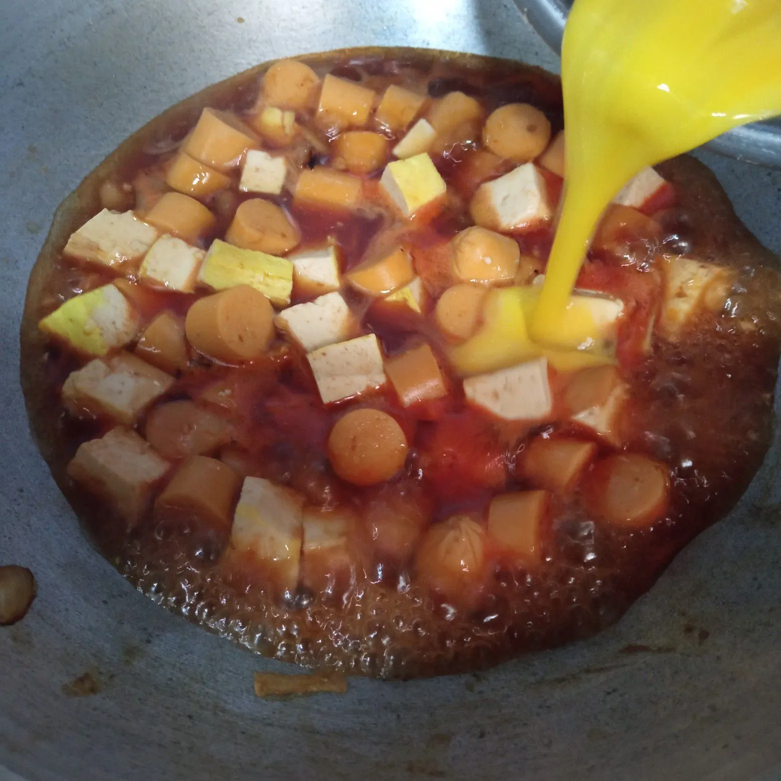 Step 5 Tahu Sosis Saus Tiram