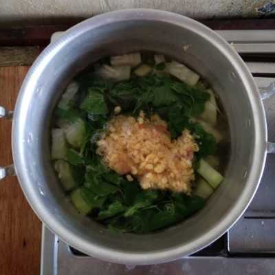 Step 7 Bening Bayam Kenti Jagung